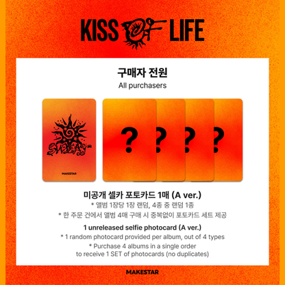 [PREORDER DEADLINE 1/8] KISS OF LIFE 3rd Single [SWEAT] - POCAALBUM Ver.