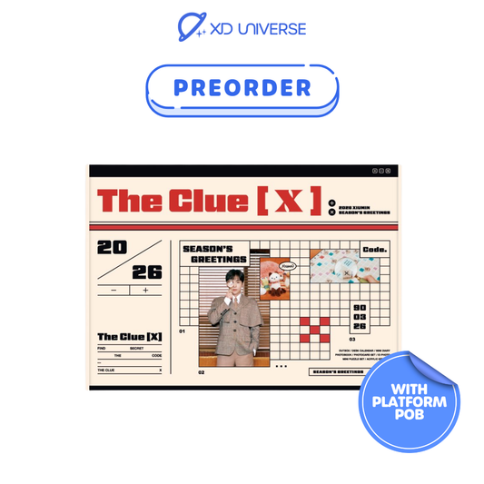 [PREORDER] XIUMIN 2026 SEASON'S GREETINGS [The Clue [X]]