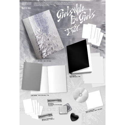 ITZY - [Girls Will Be Girls] (Box Ver.)