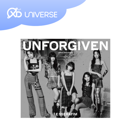 LE SSERAFIM - JAPAN 2ND SINGLE [UNFORGIVEN] - LIMITED B EDITION