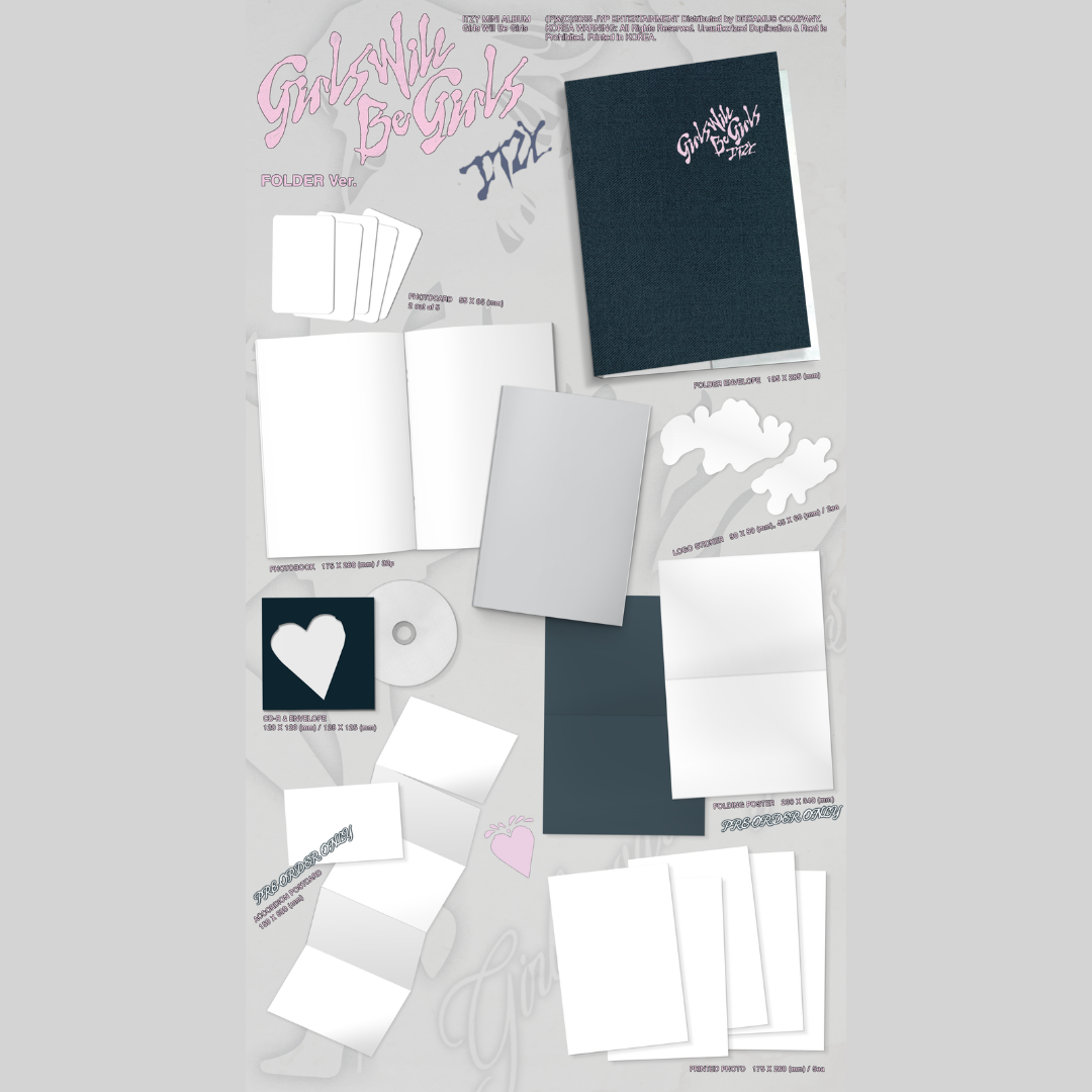 ITZY - [Girls Will Be Girls] (Folder Ver.)