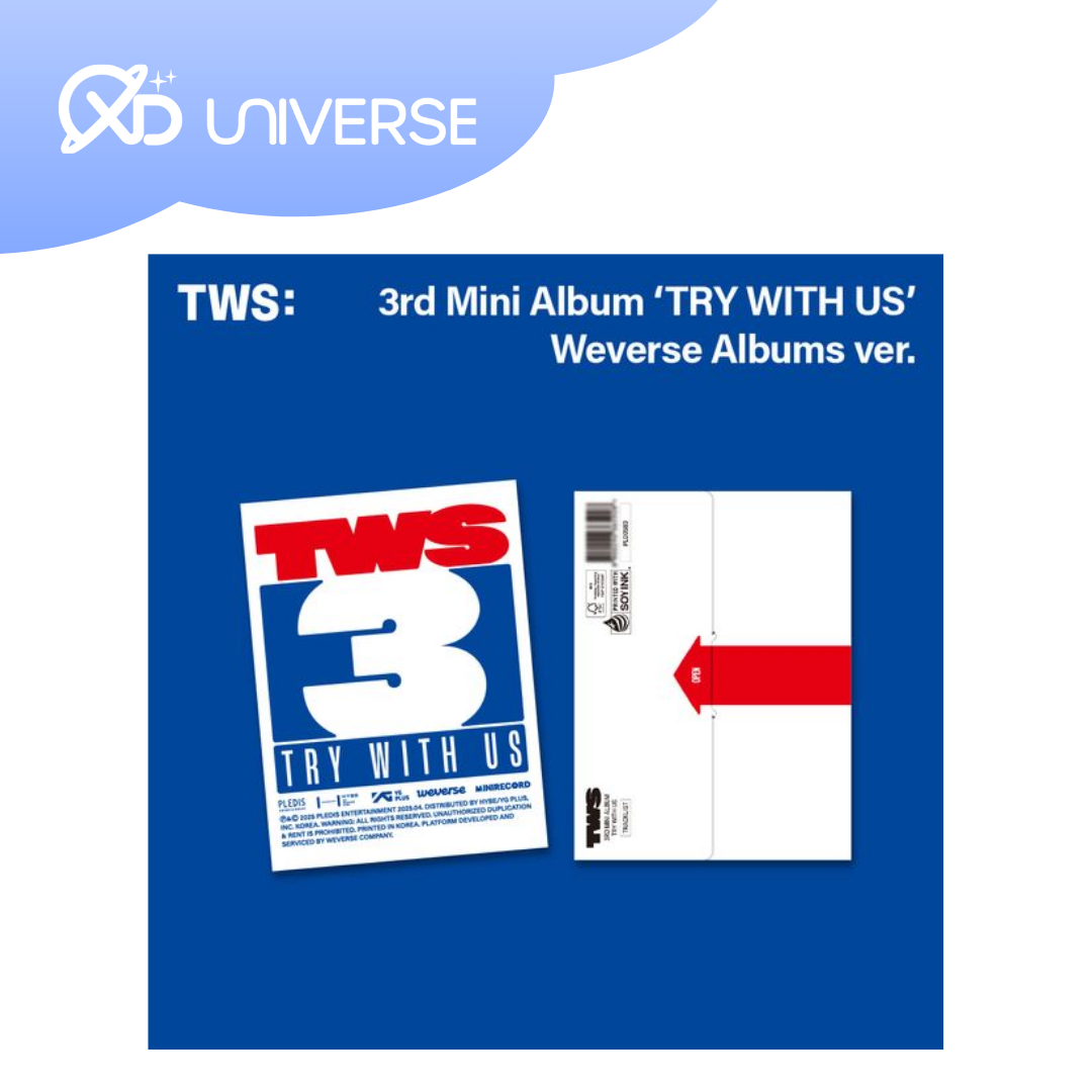 TWS - 3rd Mini Album 'TRY WITH US' (Weverse Albums ver.)