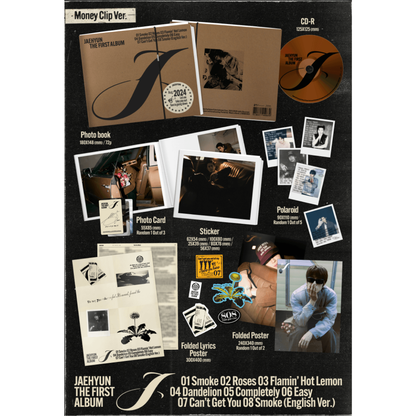 NCT JAEHYUN 1st Album - J - MONEY CLIP VER