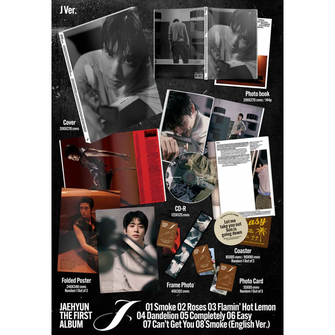NCT JAEHYUN 1st Album - J - J VER