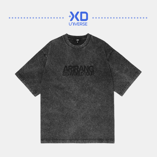 BTS WORLD TOUR ‘ARIRANG’ Official Merch - S/S T-Shirt (Charcoal)