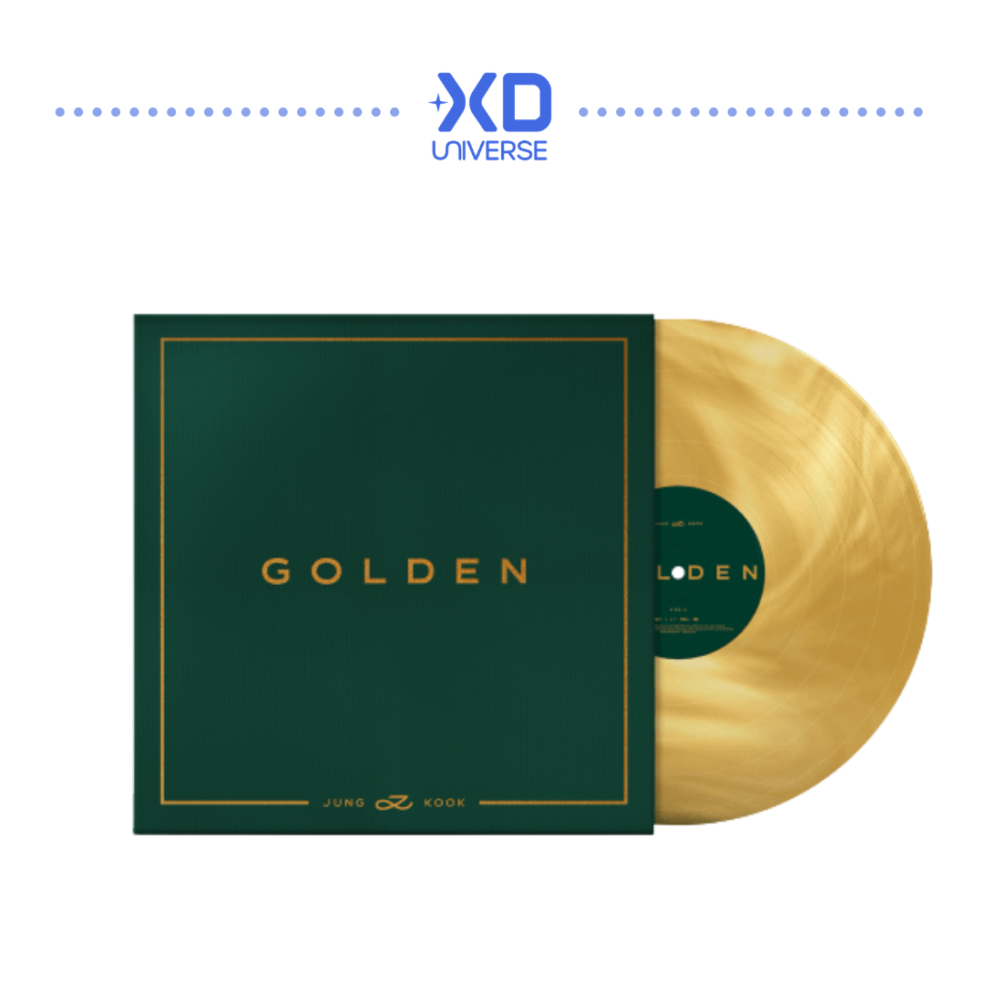BTS JUNG KOOK - 'GOLDEN' (Color LP)