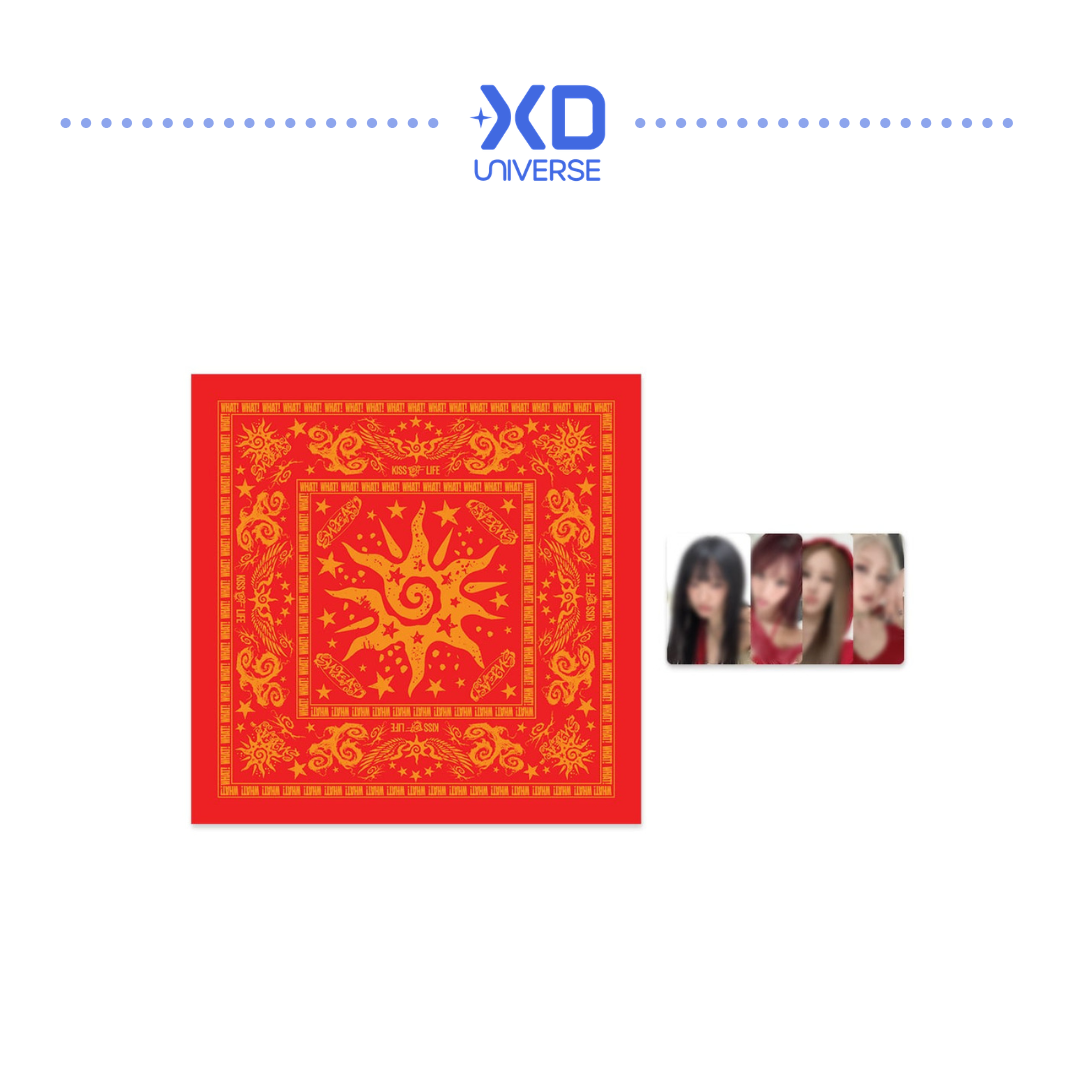 [PREORDER] KISS OF LIFE 3rd Single [SWEAT] Official MD - Bandana