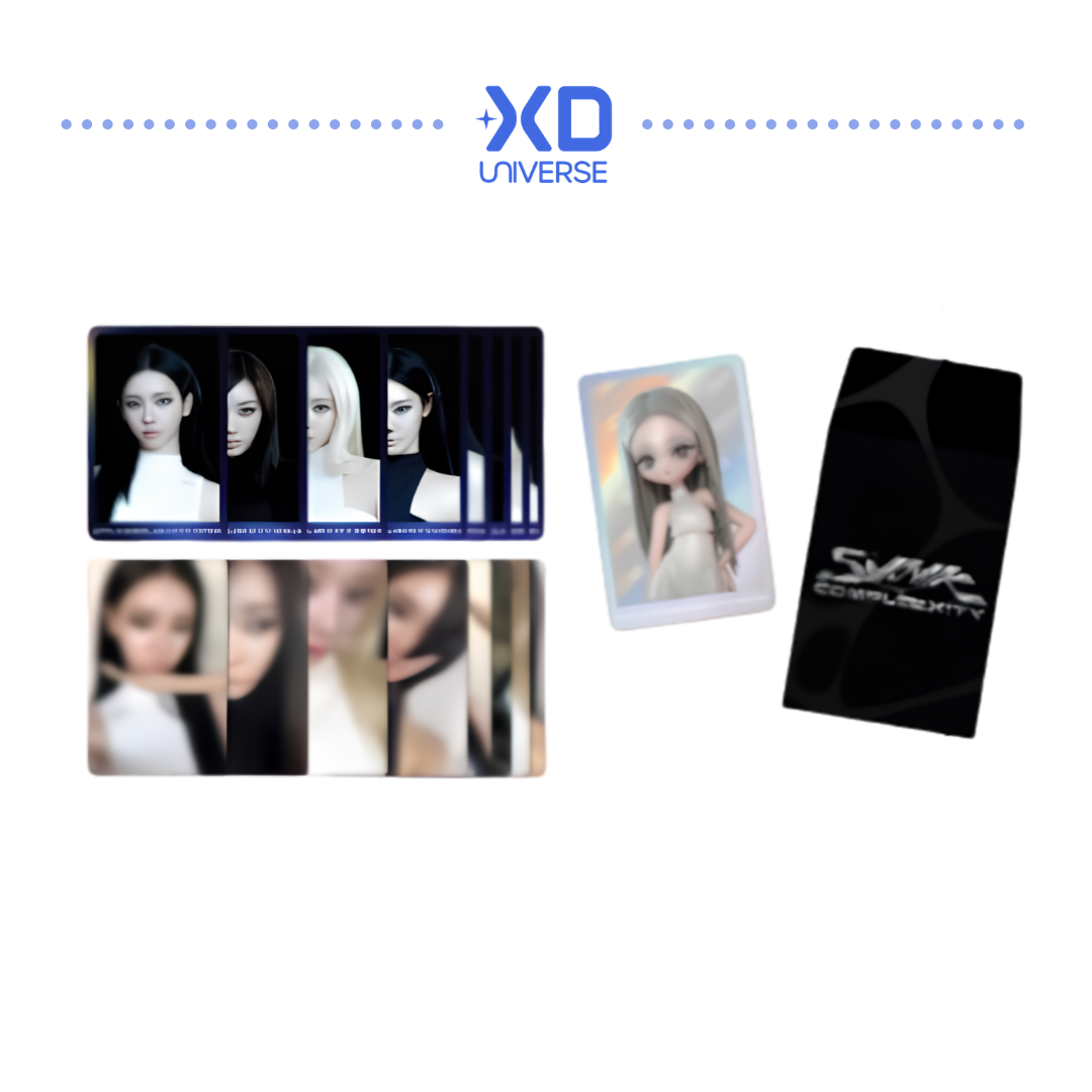 [PREORDER DEADLINE 11/8] aespa LIVE TOUR -SYNK : COMPLaeXITY OFFICIAL MERCHANDISE - Random Trading Card