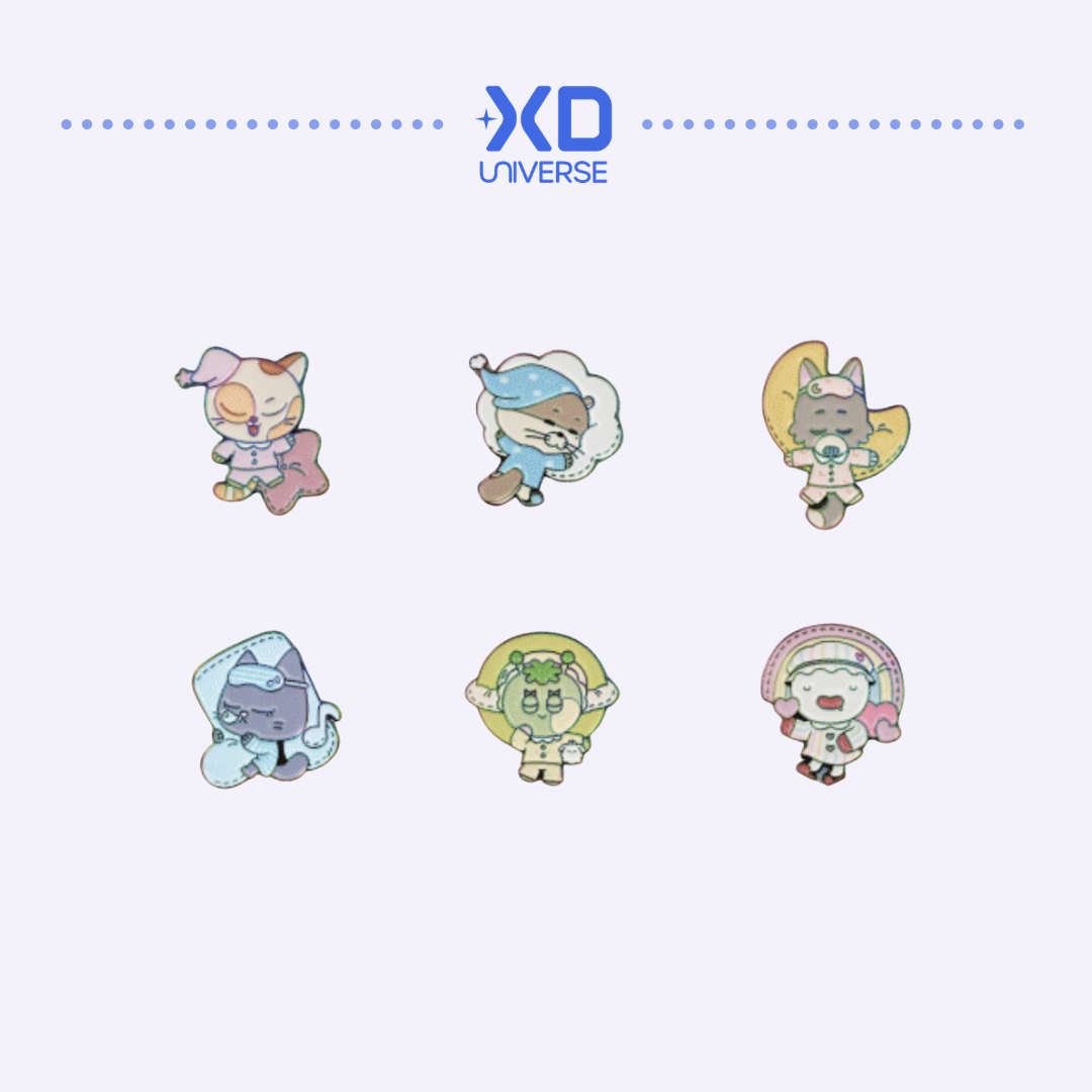 [PREORDER] BOYNEXTDOOR BBNEXDO ‘BBNEXDO in Sweet Dreams’ Merch - Metal Pin Badge