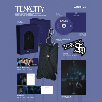 [PREORDER DEADLINE 23/8] SF9 2nd Album [TENACITY] - WINGS VER.