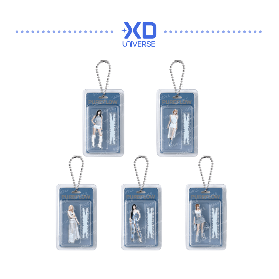 [PREORDER] LE SSERAFIM TOUR ‘PUREFLOW’ Official Merch - Photo Keyring