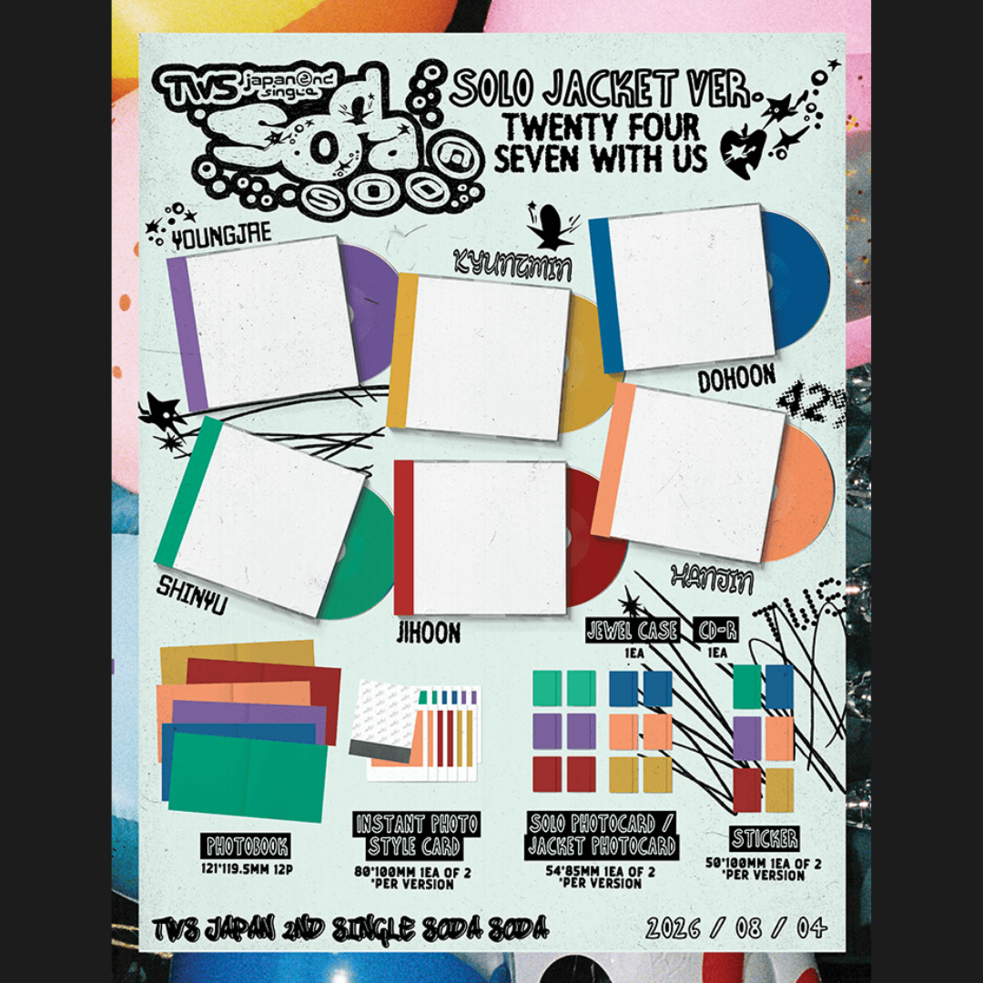 [PREORDER] TWS Japan 2nd Single [SODA SODA] - Solo Jacket
