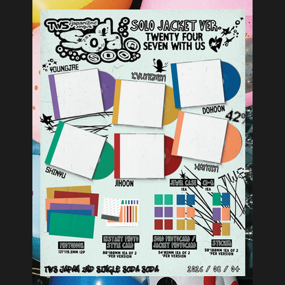 [PREORDER] TWS Japan 2nd Single [SODA SODA] - Solo Jacket