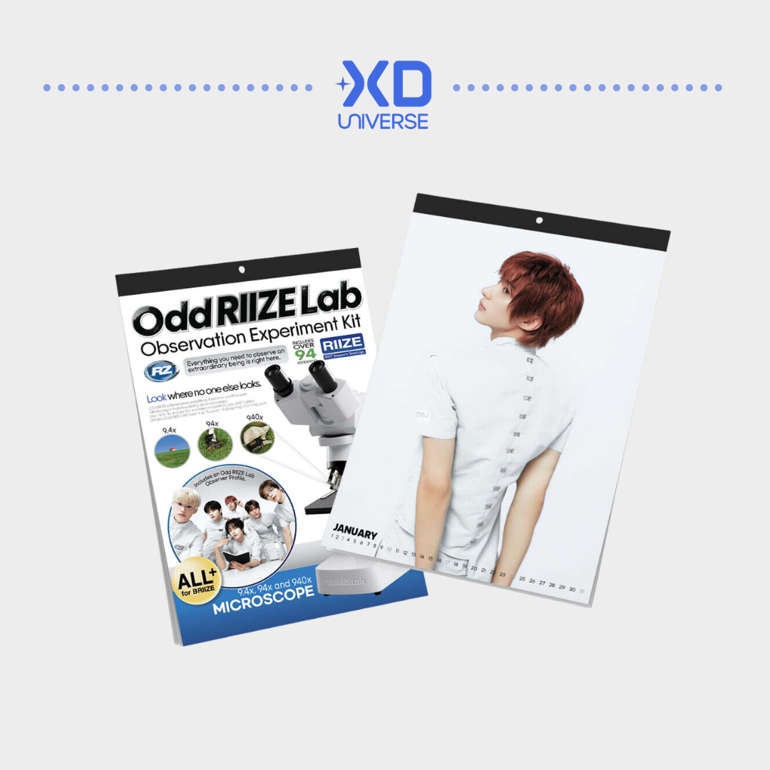 [PREORDER DEADLINE 17/10] RIIZE 2027 Season's Greetings (Wall Calendar)