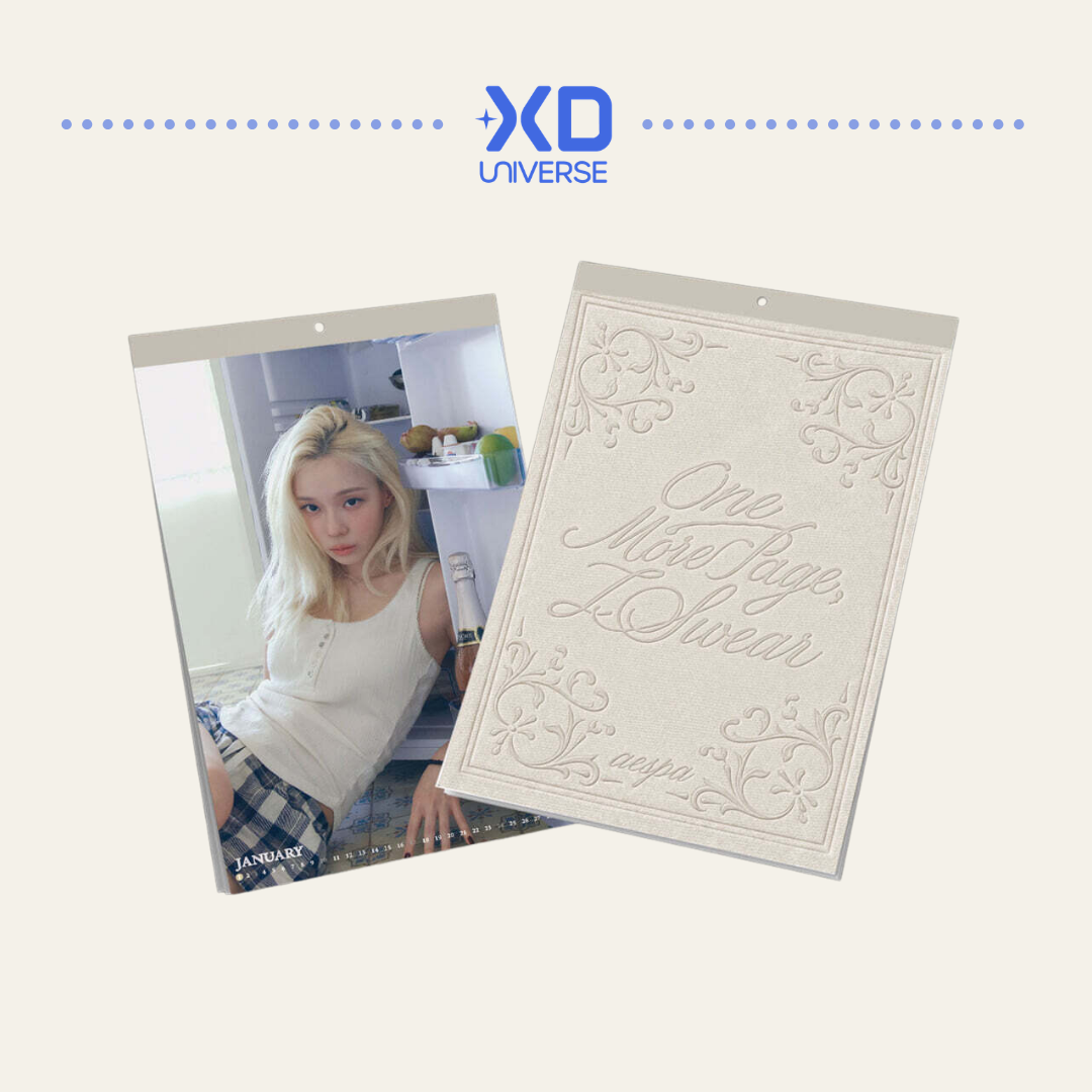 [PREORDER DEADLINE 17/10] aespa 2027 Season's Greetings (Wall Calendar)