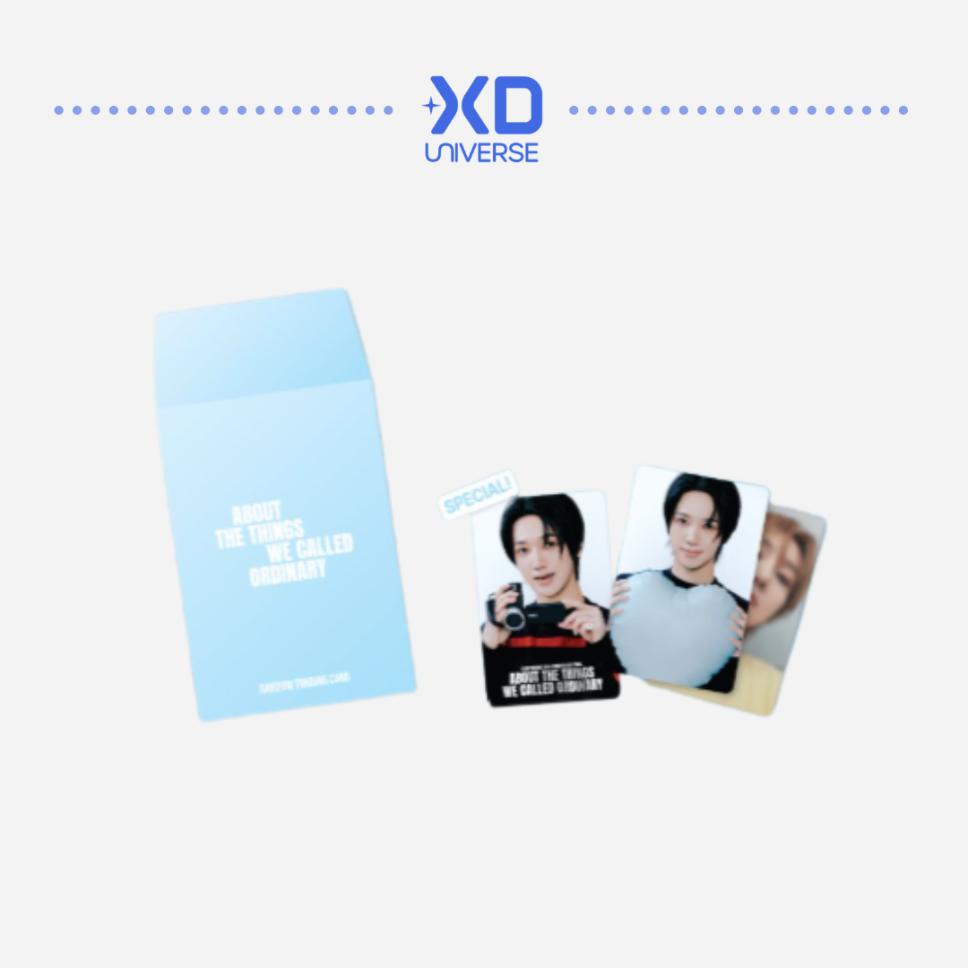 [PREORDER DEADLINE 18/10] YESUNG 10TH ANNIVERSARY TOUR [ABOUT THE THINGS WE CALLED ORDINARY] OFFICIAL MD - RANDOM TRADING CARD (ABOUT THE THINGS WE CALLED ORDINARY ver.)