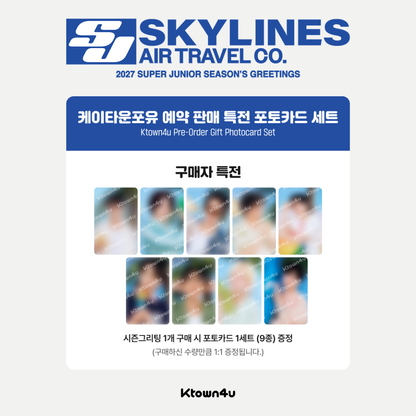 [PREORDER DEADLINE 17/10] SUPER JUNIOR 2027 Season's Greetings