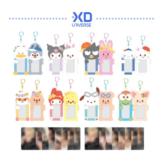 [PREORDER DEADLINE 22/6] SKZOO X SANRIO CHARACTERS MERCH - CONNECTING PHOTOCARD HOLDER