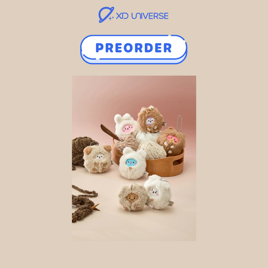 [PREORDER] BT21 PLUSH KEYRING MADE BY RJ