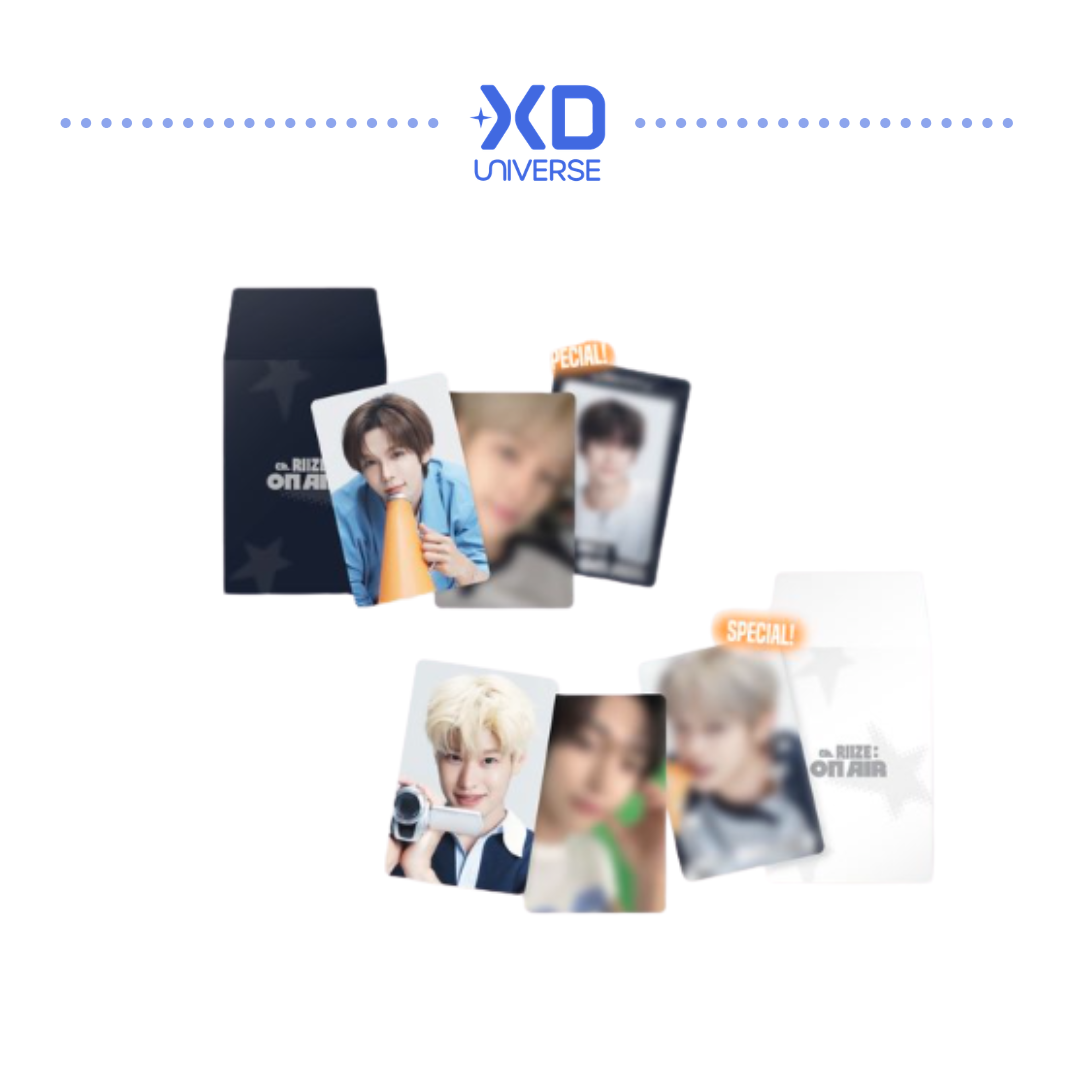 [PREORDER DEADLINE 14/9] RIIZE 3RD ANNIVERSARY FANMEETING - Ch. RIIZE : ON AIR OFFICIAL MERCHANDISE - RANDOM TRADING CARD