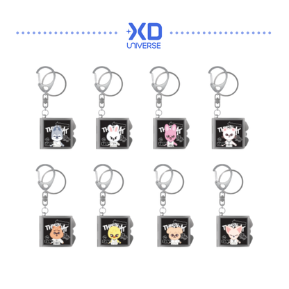 [PREORDER DEADLINE 18/8] Stray Kids "THIS & THAT" Pop-Up Store Official Merch - SKZOO Mirror Keyring