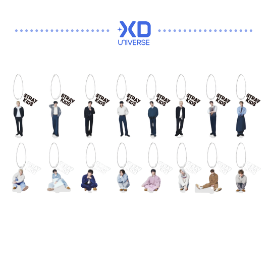 [PREORDER DEADLINE 22/10] Stray Kids World Tour <RUN IT JAPAN> Official Goods - Random Mini Acrylic Stand Charm