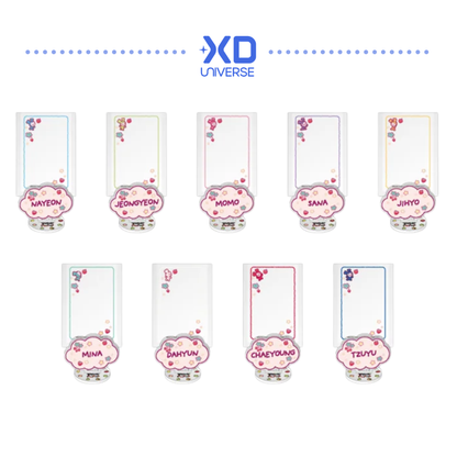 [PREORDER DEADLINE 17/7] TWICE JAPAN DEBUT 9th Anniversary POPUP STORE OFFICIAL GOODS - ACRYLIC CLIP STAND