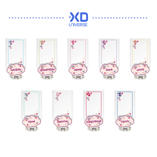 [PREORDER DEADLINE 17/7] TWICE JAPAN DEBUT 9th Anniversary POPUP STORE OFFICIAL GOODS - ACRYLIC CLIP STAND