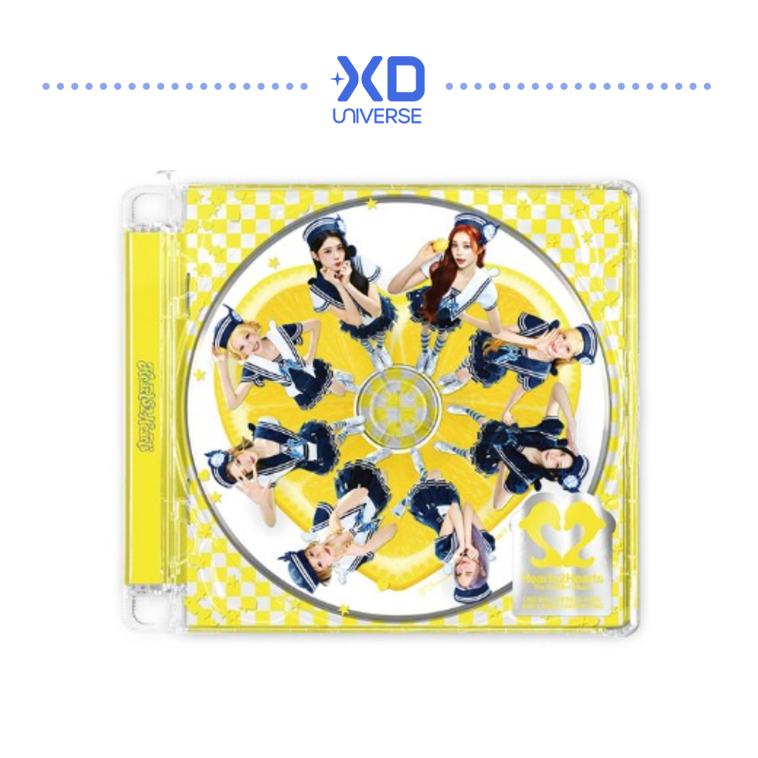 Hearts2Hearts The 2nd Mini Album [Lemon Tang] - Jewel Case Ver.