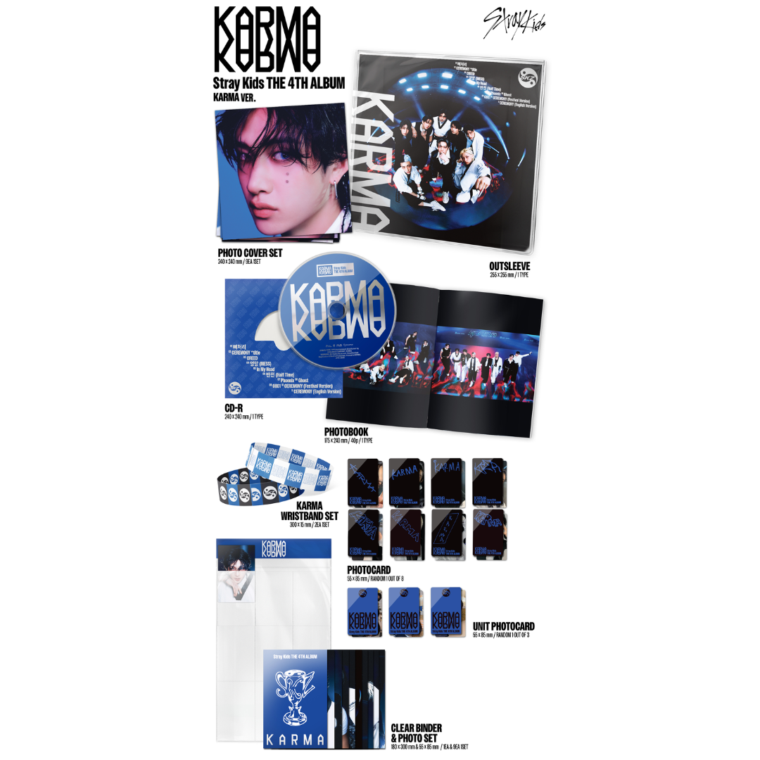 Stray Kids 4th ALBUM KARMA - LIMITED VER
