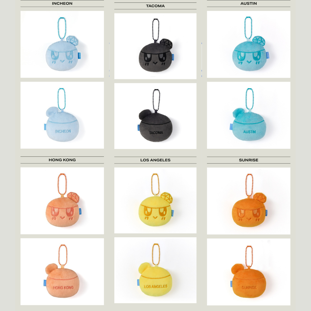 SEVENTEEN WORLD TOUR [NEW_] ENCORE OFFICIAL MD - BONGBONGEE PLUSH KEYRING