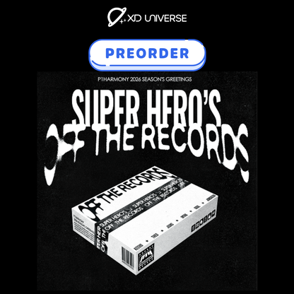 [PREORDER] P1Harmony 2026 SEASON'S GREETINGS <SUPER HERO'S OFF THE RECORDS>
