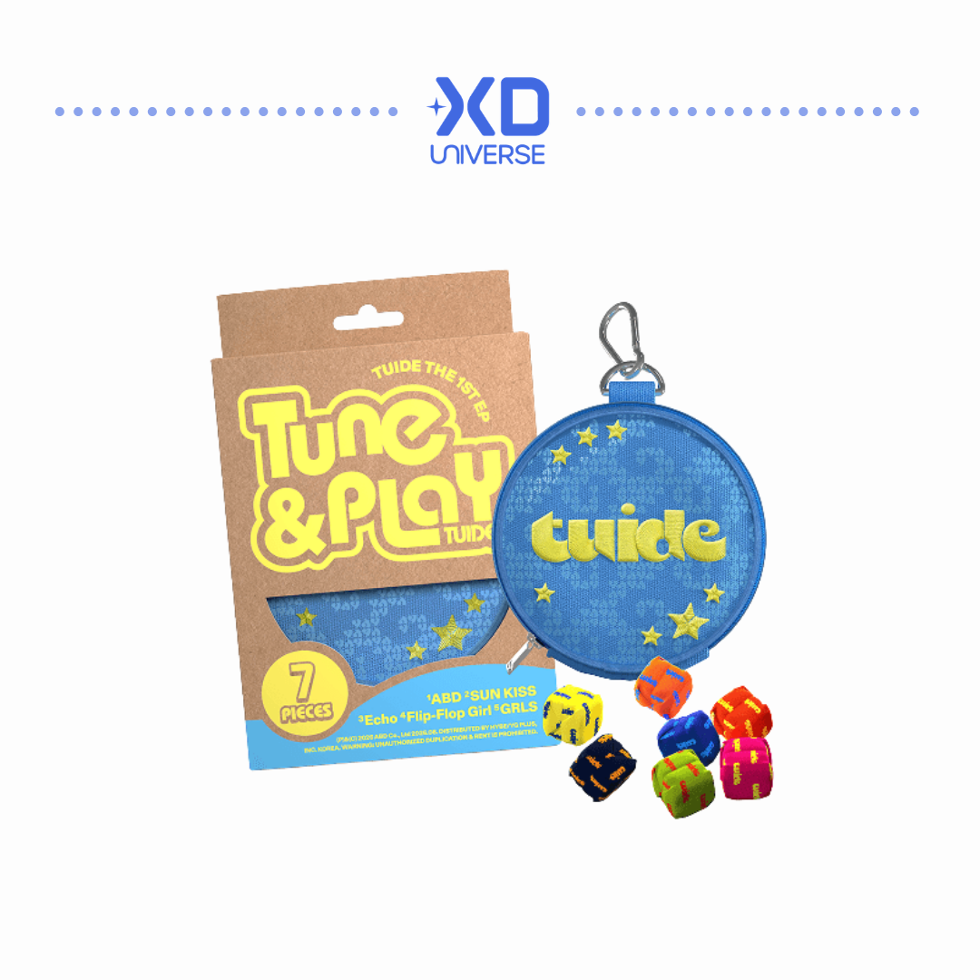 [PREORDER DEADLINE 21/8] TUIDE The 1st EP [TUNE & PLAY] - Merch (Gonggi Game) ver.