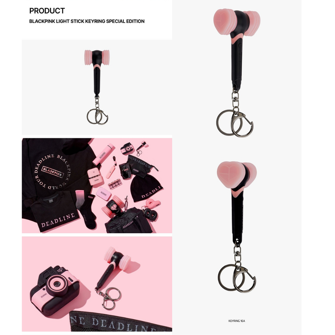 BLACKPINK Official Lightstick Keyring