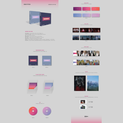 Enhypen - Debut EP- BORDER : DAY ONE - PB version