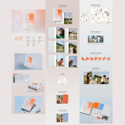 Enhypen - Repackage - ORANGE BLOOD - Engene version