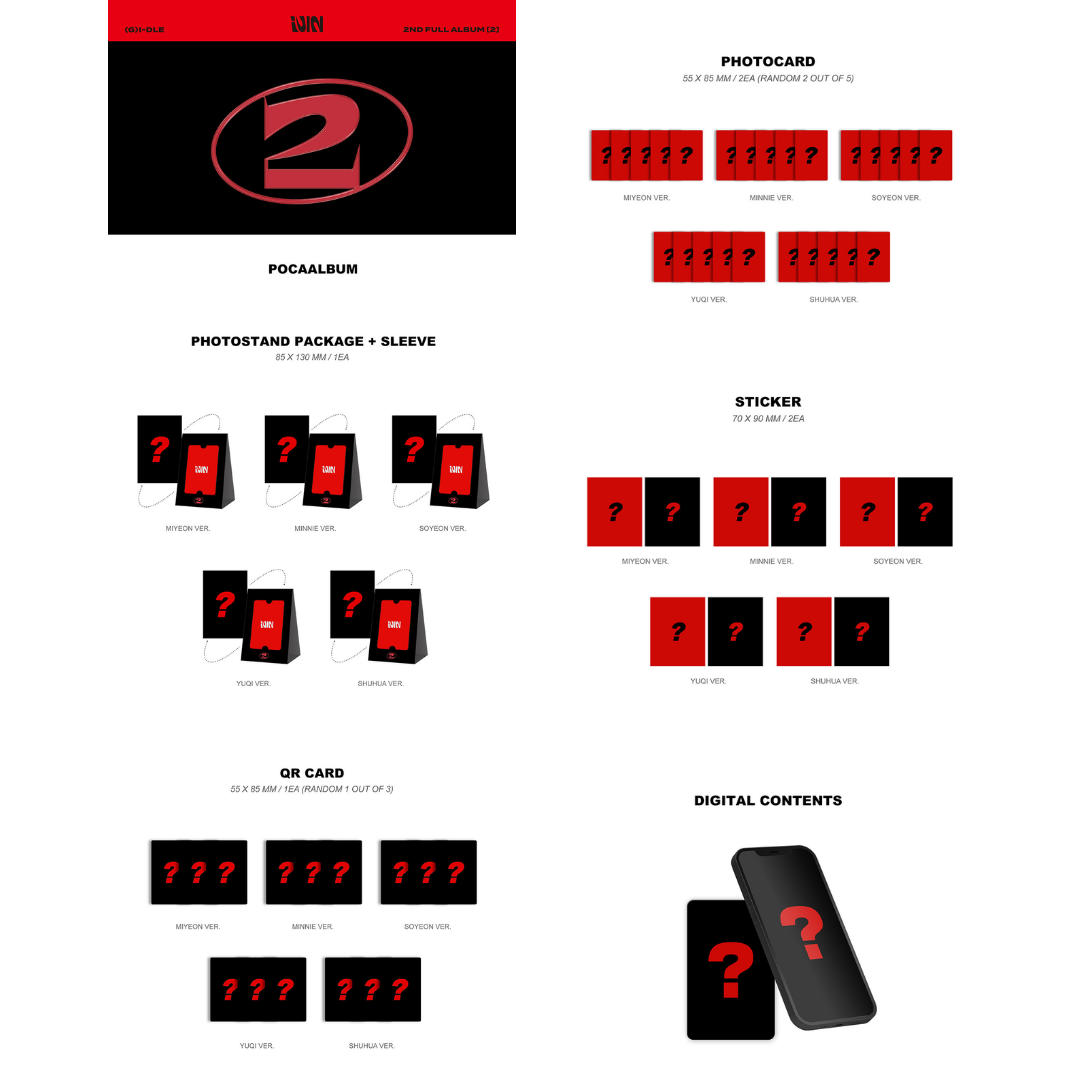 I-DLE - 2nd Full Album - Pocaalbum version