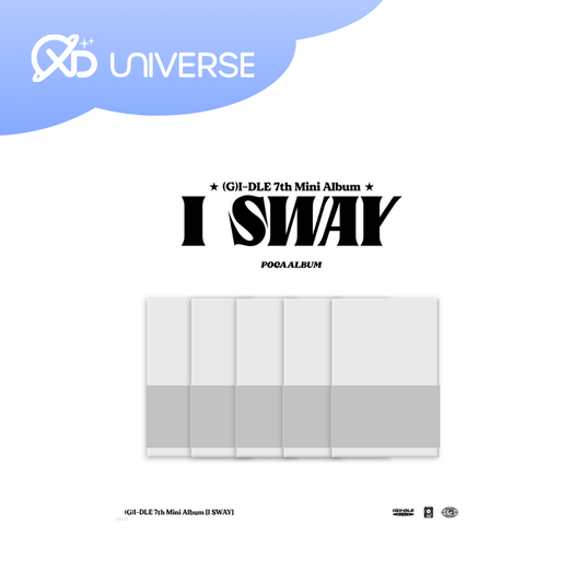 (G)I-DLE - 7th Mini Album - I Sway - Pocaalbum version