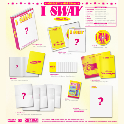 (G)I-DLE - 7th Mini Album - I Sway - Wind version