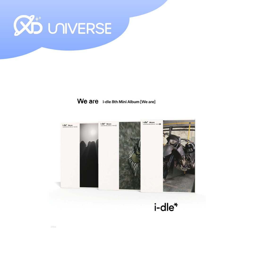 I-DLE - 8th Mini Album - We Are - PB version