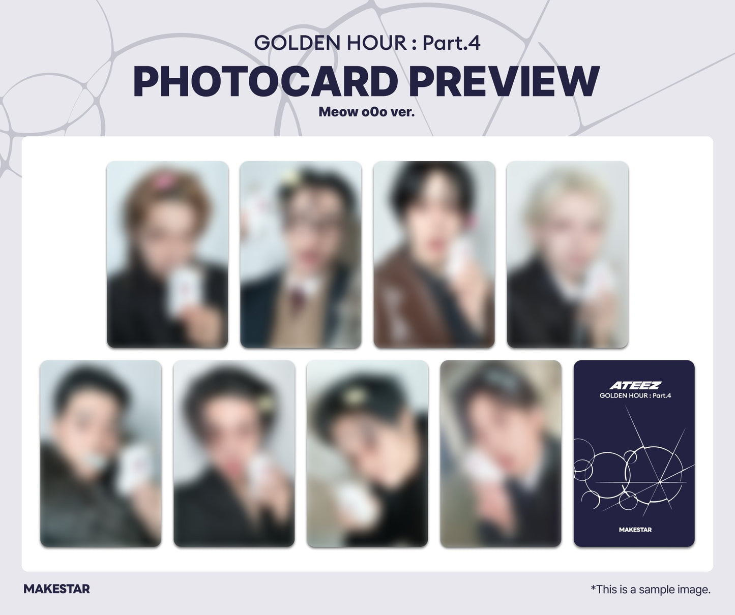 [PREORDER] ATEEZ 13TH MINI ALBUM [GOLDEN HOUR: Part.4] - POCAALBUM