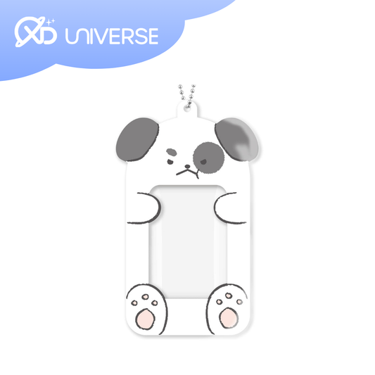 Hug Pidori Baduki Photocard Holder Keychain