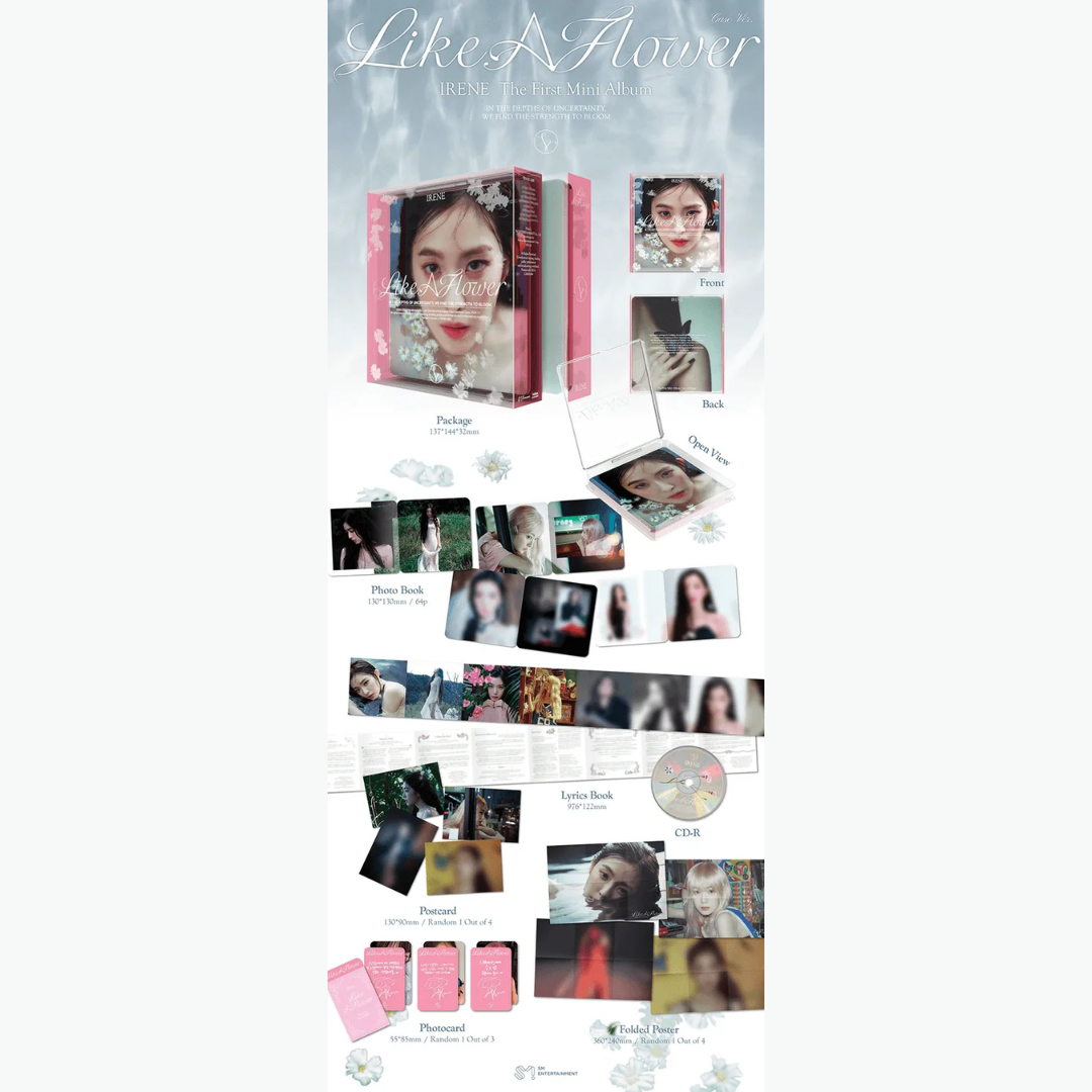 RED VELVET IRENE - LIKE A FLOWER - Case Ver