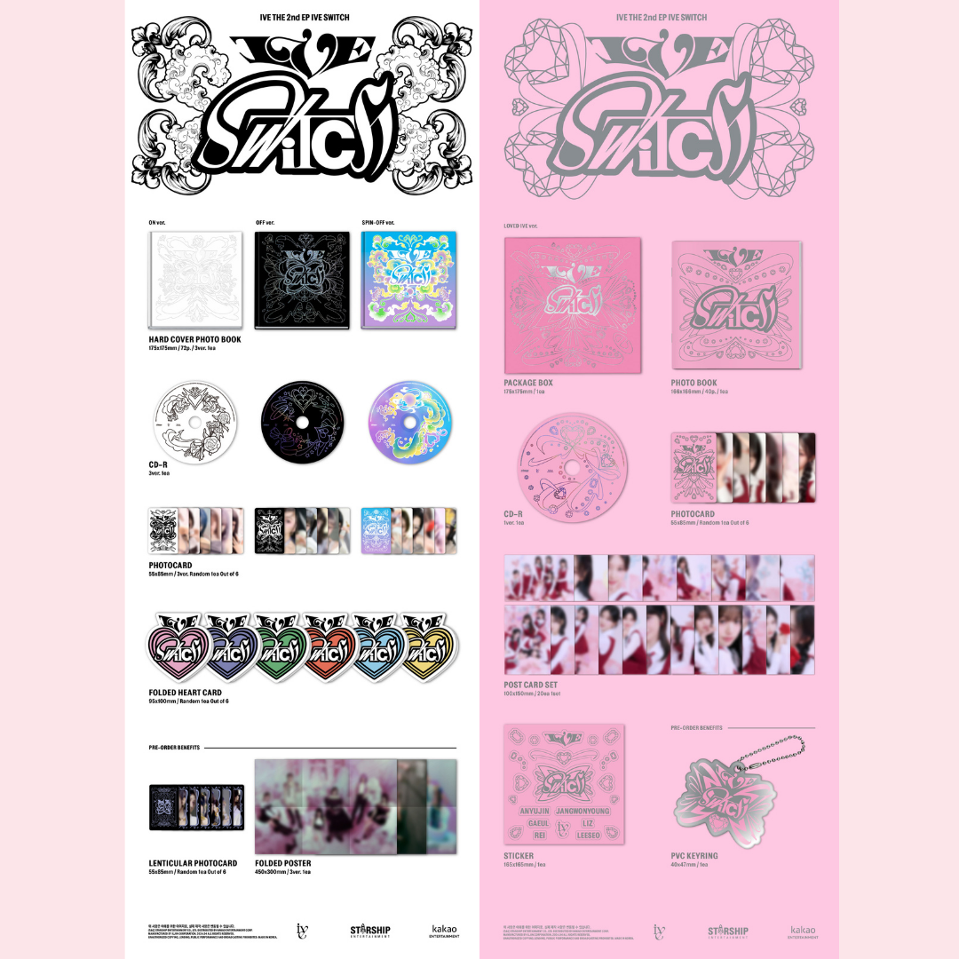 IVE - 2nd Mini album - Ive Switch - PB version