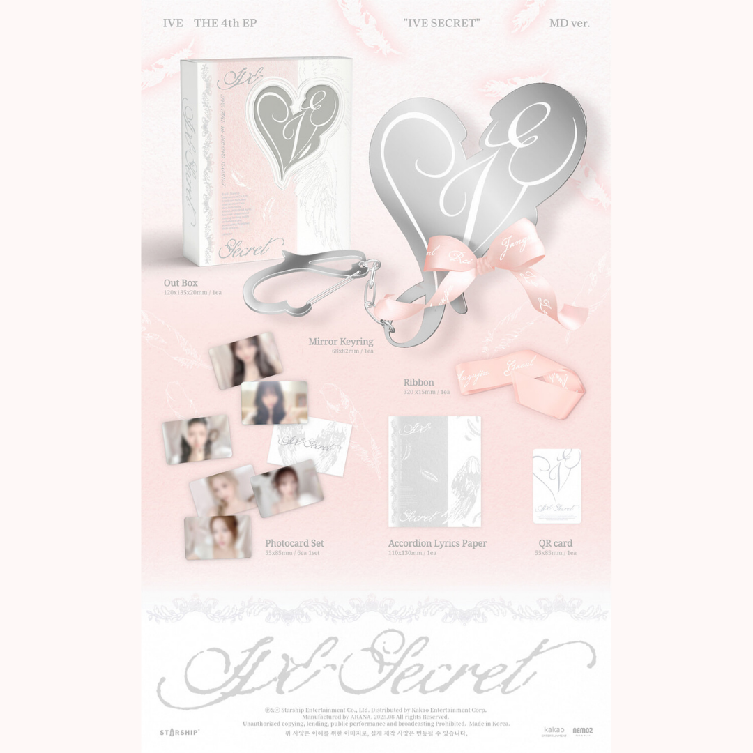 IVE - 4th Mini album - Secret - MD version
