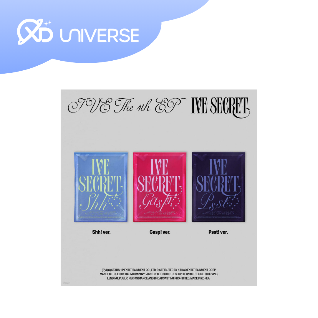 IVE - 4th Mini album - Secret - Gasp version