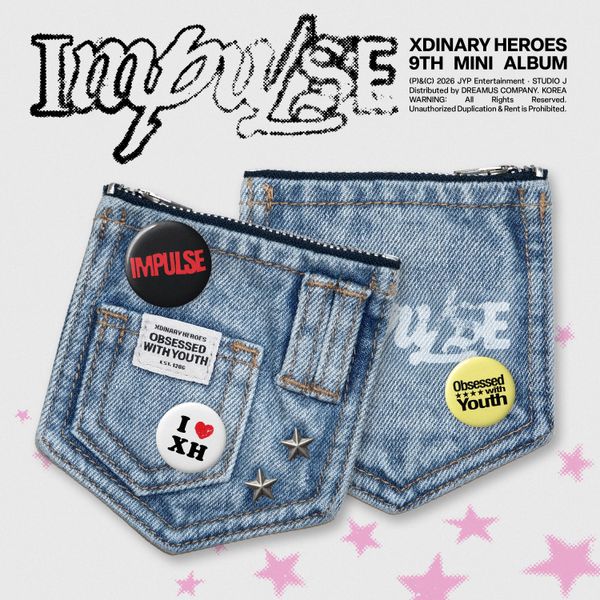 Xdinary Heroes 9th Mini Album 'IMPULSE' - Denim Pouch ver.