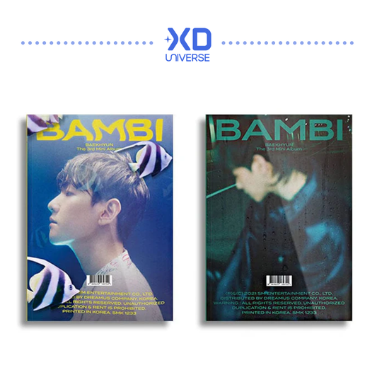 EXO BAEKHYUN 3rd Mini Album BAMBI - PHOTOBOOK