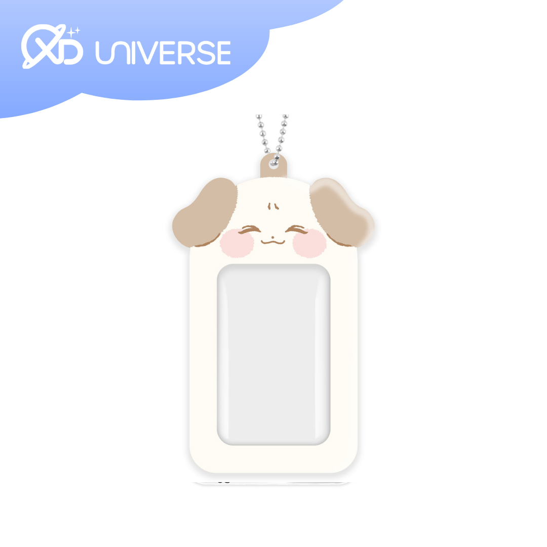 Jelly Balgre Puppy Photocard Holder Keychain