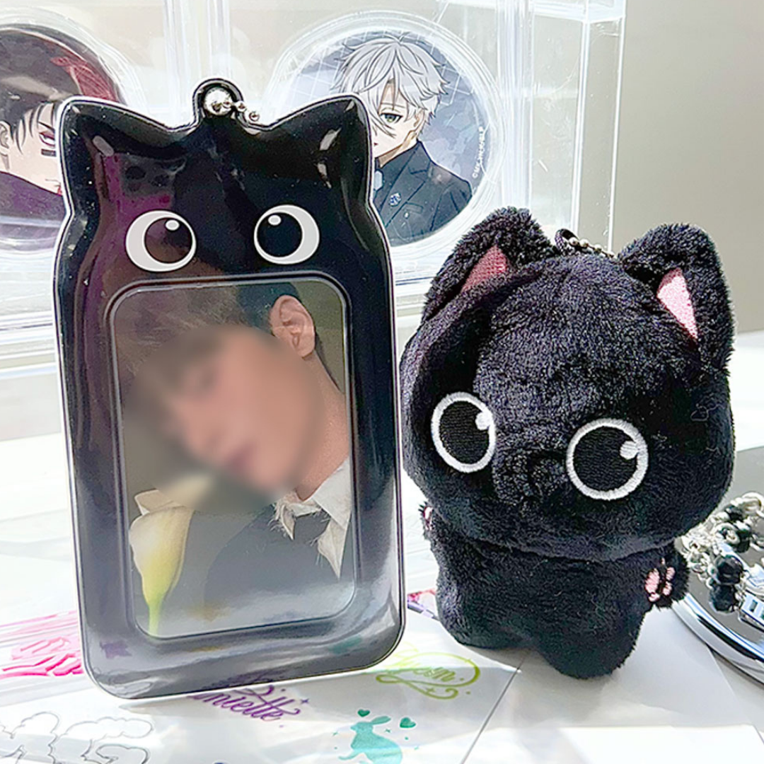 Jelly Kkamnyang Photocard Holder Keychain